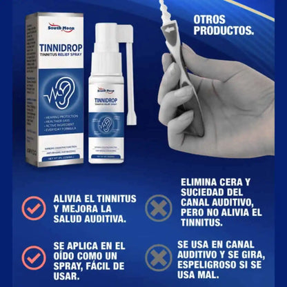 Tinnidrop® Spray Limpiador de Oídos Promo 2 x1